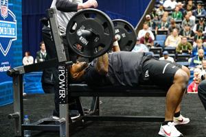 NFL Scouting Combine Bench Press Records
