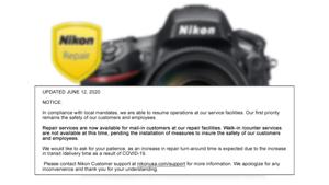 Nikon Camera Repair Time Analysis